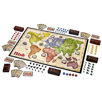 Risk Hasbro Strategy Board Game for 2-5 Players, War Game for Teens & Family, Ages 10+ Gift