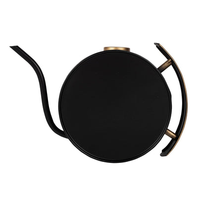 Klassic 2L Metal Watering Can – Black, Indoor & Outdoor Garden Pot