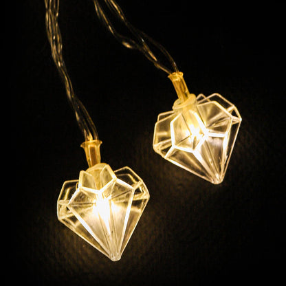 Lexton 14 Diamond LED Fairy Lights  Warm White