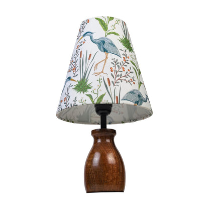Lexton Wooden Bedside Table Lamp – 15 Inch Home & Office Decor