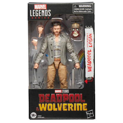 Marvel Legends Headpool with Logan Deadpool Wolverine 6 Inch Action Figure