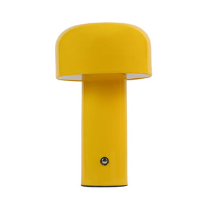 
                  
                    Lexton Rechargeable LED Night Table Lamp | Touch Control with 3 Light Modes | Bedside Lamp for Bedroom, Home Decor, Living Room, Study & Office Use (Yellow Metal Body, Pack of 1)
                  
                