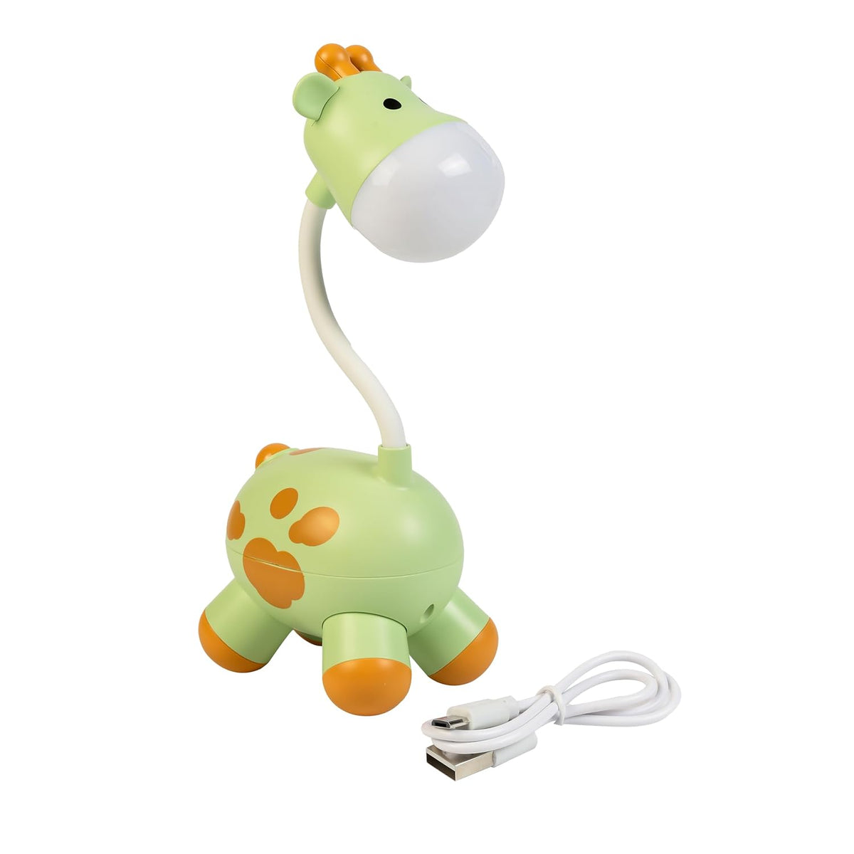 Lexton 9.5-Inch Giraffe LED Table Lamp | Rechargeable Kids Study & Reading Light