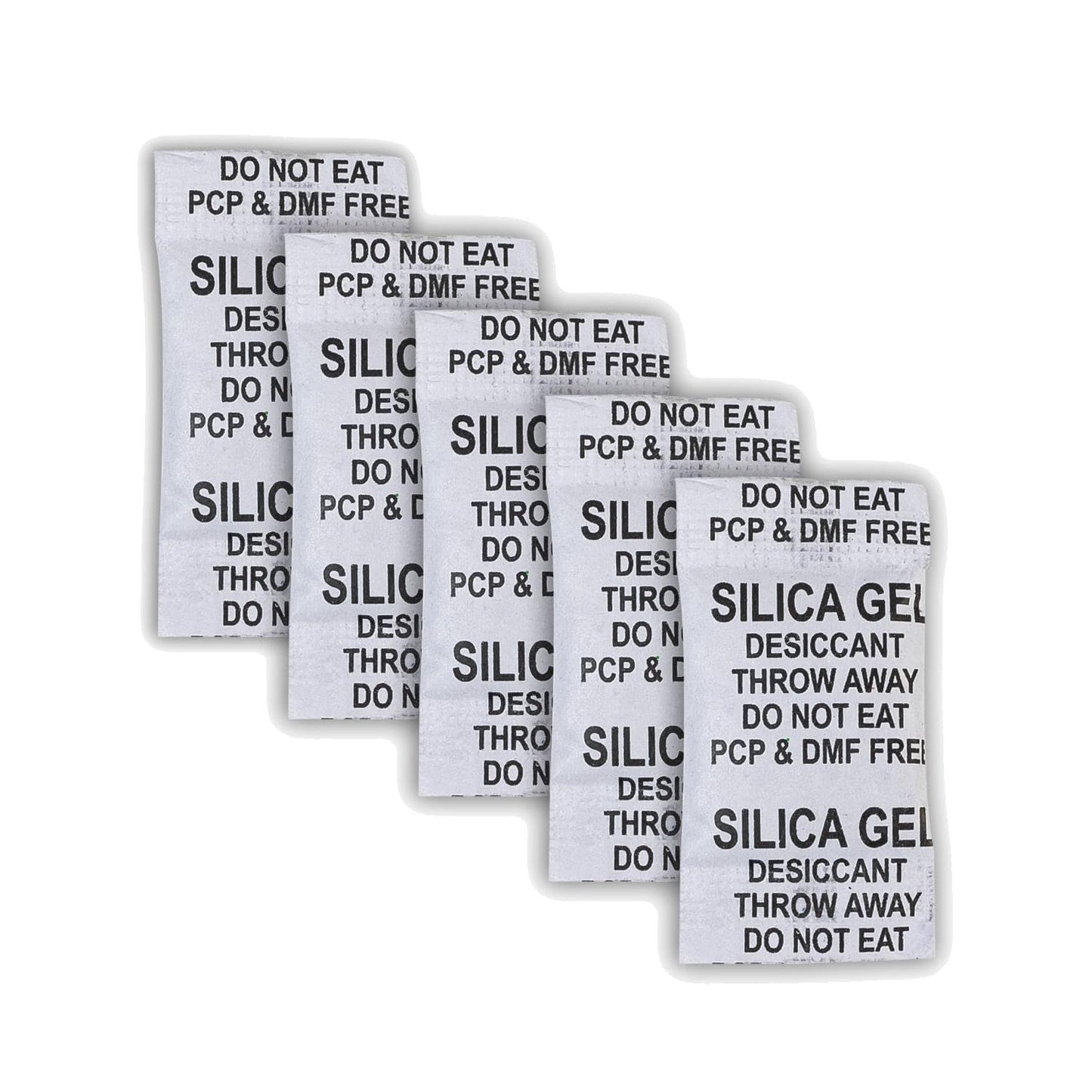 Spartan Silica Gel - 5 Gram Desiccant Pouch of 80 pcs Pack (5gm/80 Packets) | Silica Gel Pouches for Moisture Absorbers for Room, Packaging of Shoes, Jewelry, Leather, Clothes or Electronics, Cars