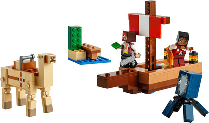 LEGO Minecraft Pirate Ship Voyage 21259 (Box Condition Damaged, Product Fine)