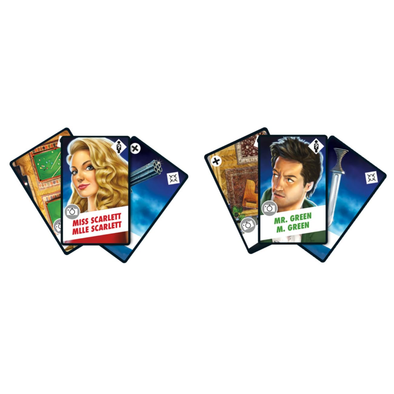 Hasbro Gaming - Clue Classic Card Game (Box Condition Damaged, Product Fine)