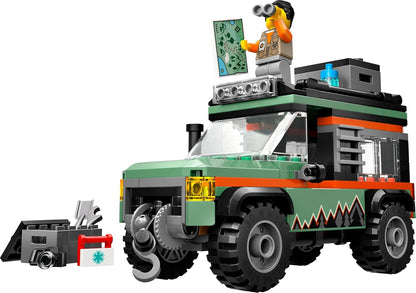 LEGO CITY OFF-ROAD 4X4 MOUNTAIN TRUCK ADVENTURE TOY 60447 1.00 PACK (Box Condition Damaged, Product Fine) iCraft by Eagle