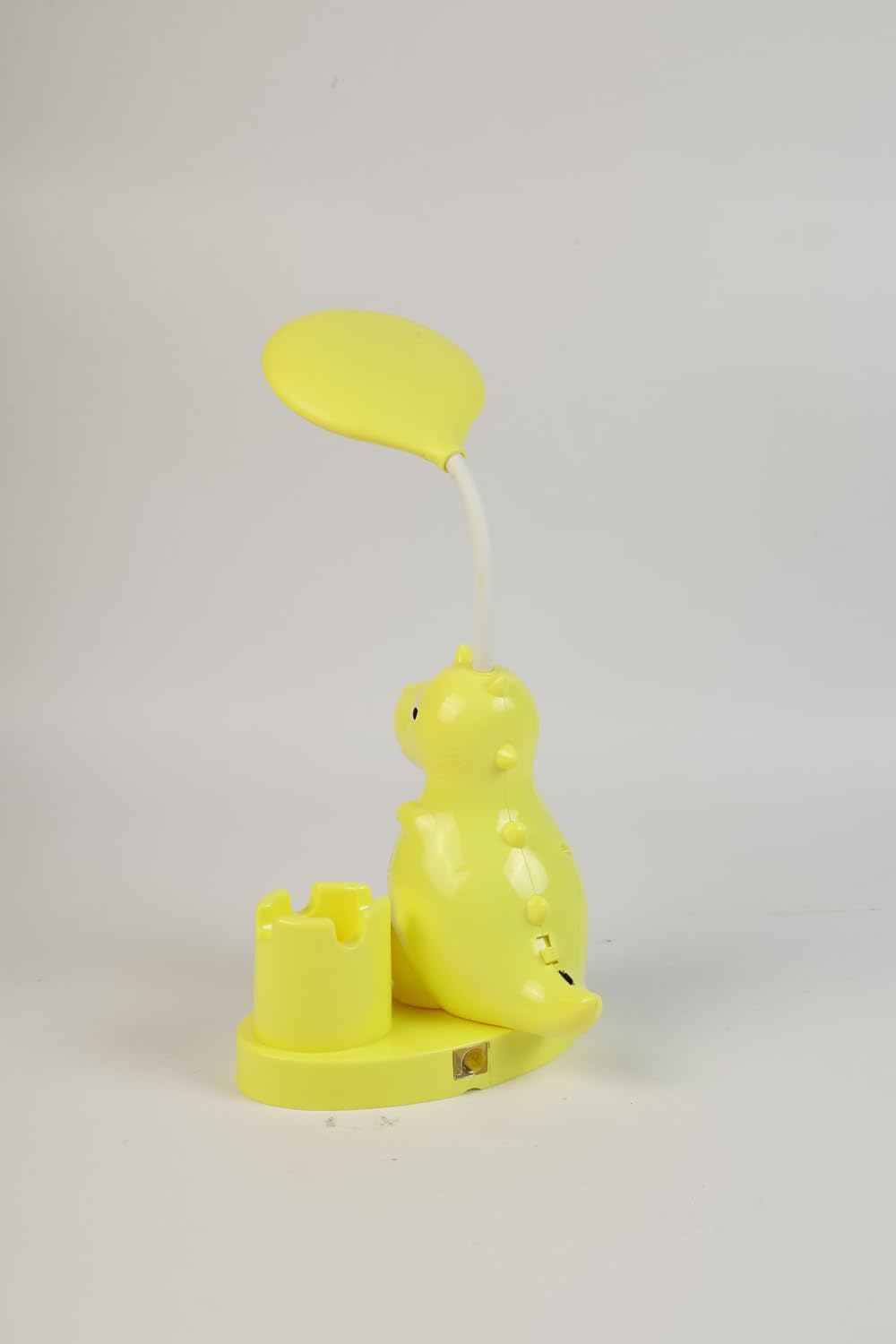 Lexton 11 Inch  Kids Dinosaur Lamp – Fun LED study light with built-in stationery holder.