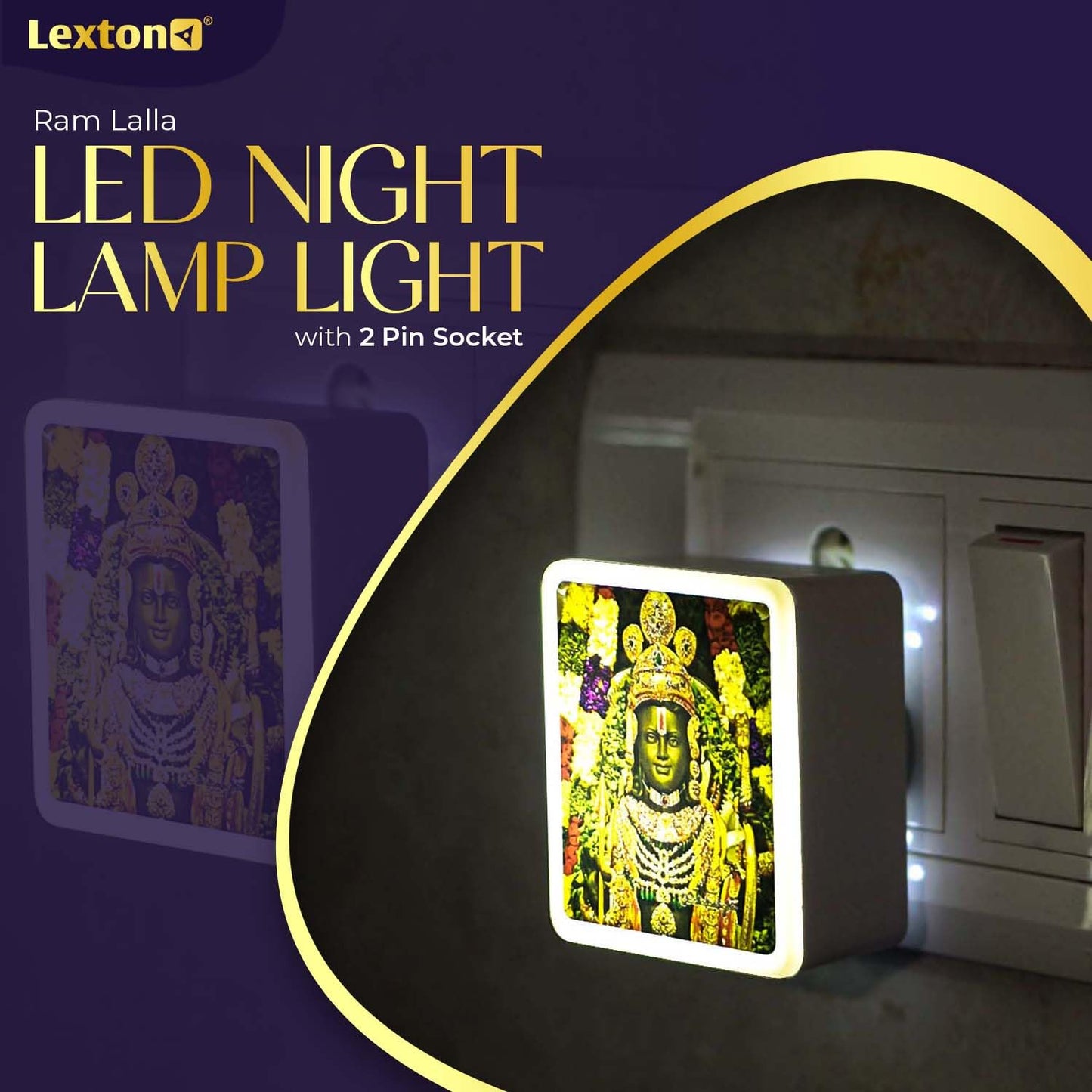 Lexton Ram Lalla LED Night Lamp Warm White