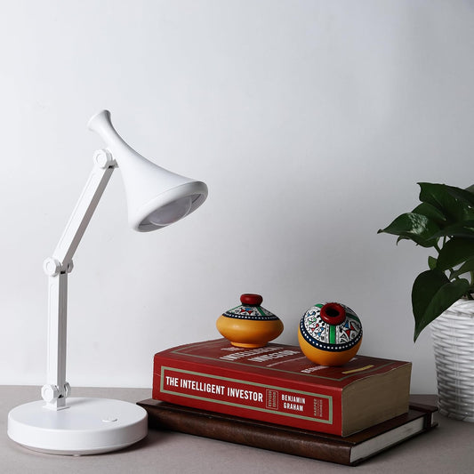 Lexton Rechargeable Adjustable Study Table Lamp 2 Brightness Levels