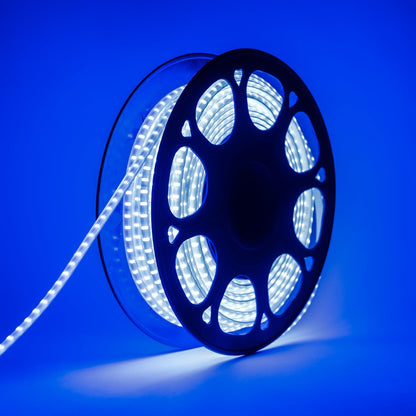 Lexton 20M 2400 LED Ice Blue Rope Light | Waterproof Flexible Decorative Light