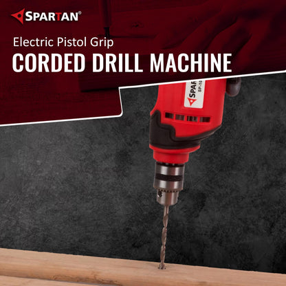 Spartan SP-10DR 10mm Corded Drill, 600W