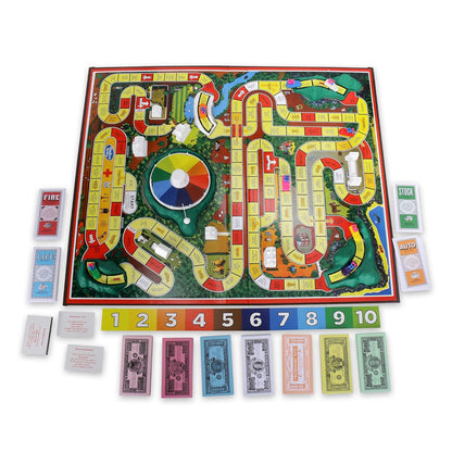 Hasbro Gaming - The Game of Life, perfect for families and kids aged 9+.