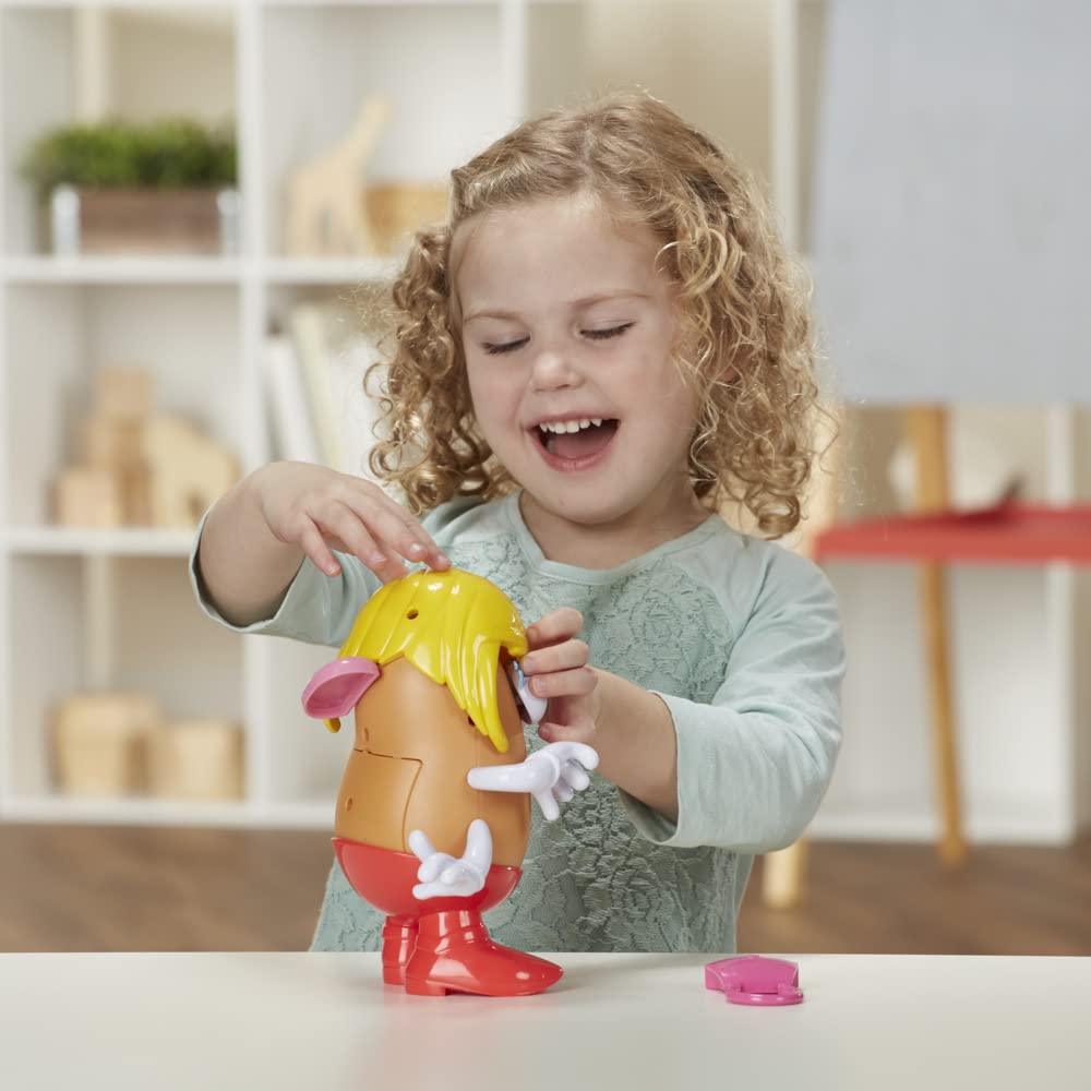 Mr. Potato Head Classic Toy for Kids 2+ Years, Funny Face Activity Set with 12 Parts & Pieces, Creative Preschool Play Gift