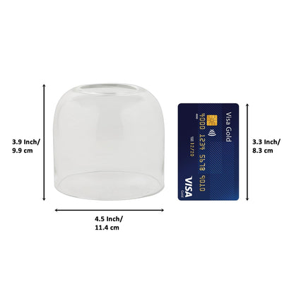 Klassic Borosilicate Glass Shade for Diya (Large)