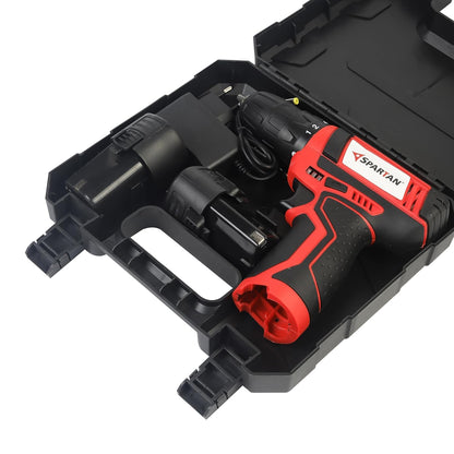 Spartan Cordless Drill 12V, LED & Keyless Chuck