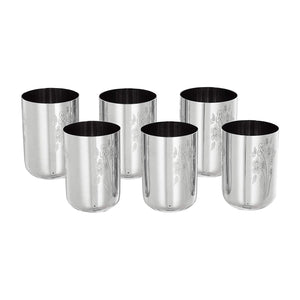 
                  
                    Sorabh RGL Premium Stainless Steel Royal Glass 7 cm (Laser, Set of 6)
                  
                