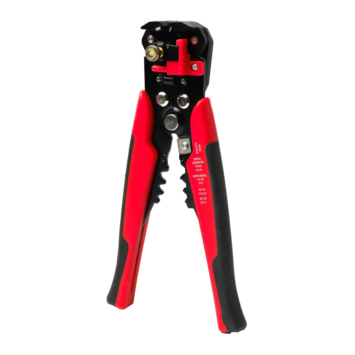 Multi-purpose hand tool for stripping cutting and crimping electrical wires