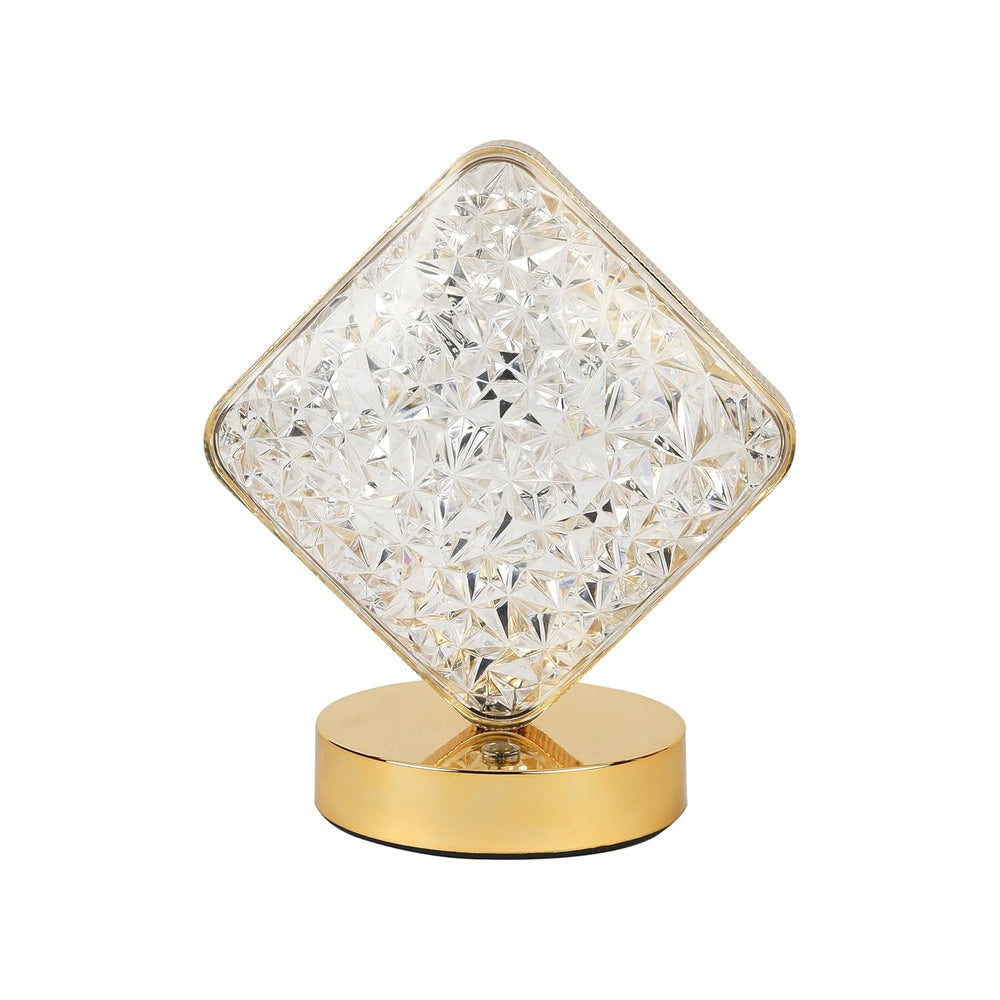 
                  
                    Lexton Triangular Pyramid Crystal Lamp | USB LED Table Light with 3 Mood Changing Colors | Stylish Design for Gifting & Home Lighting (Pack of 1)
                  
                
