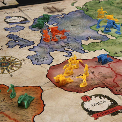 Risk Hasbro Strategy Board Game for 2-5 Players, War Game for Teens & Family, Ages 10+ Gift