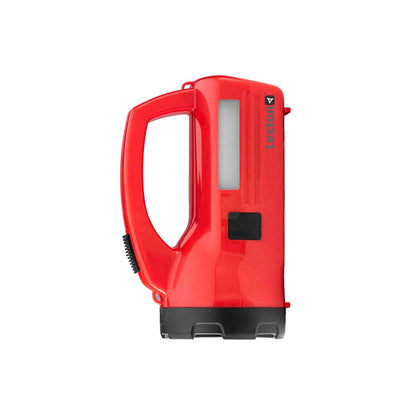 Lexton Tigor 5W Torch 3000mAh, USB Rechargeable, Long Beam, Red, Kit