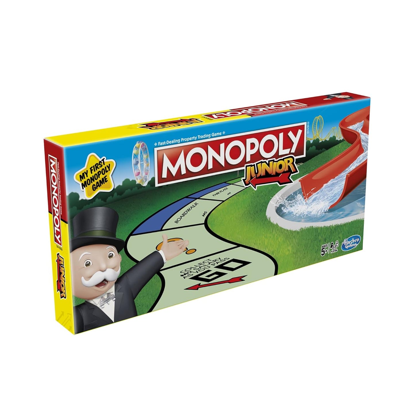 Monopoly Kid’s Junior Board Game – Fun and educational board game designed for kids aged 5 and above.