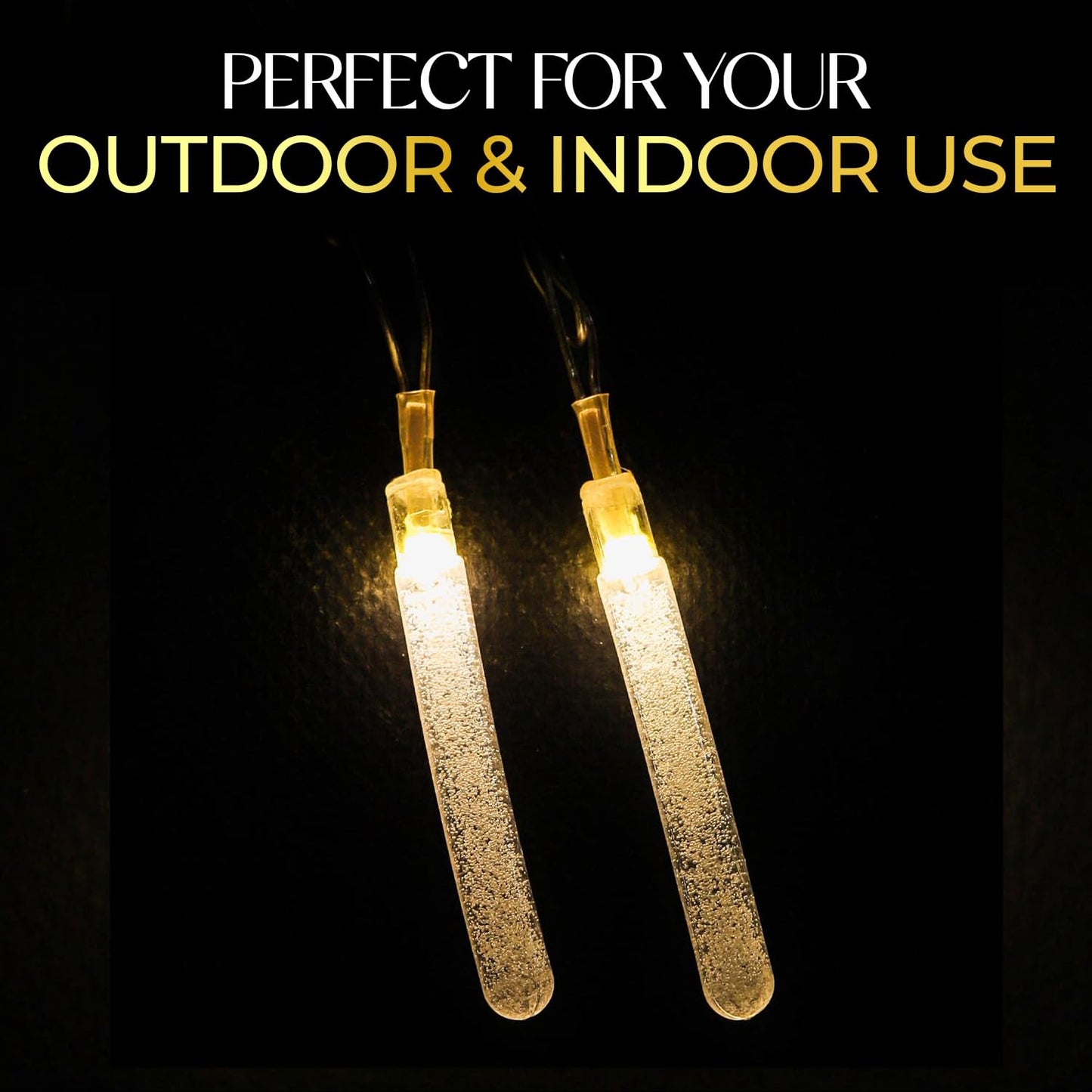 Lexton 14 Test Tube LED String Light Warm White