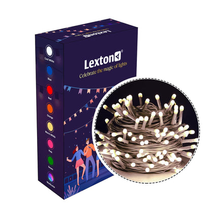 Lexton 40 LED White Pixel Fairy String Lights
