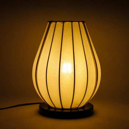 Lexton 10.5 Inch Bedside Table Lamp with Fabric Shade