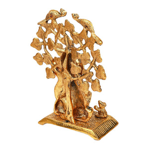 
                  
                    Klassic Lord Ganesh Idol with Good Design Diya Lamp | Diwali Diya, Durga Puja, Subh Labh Gift Temple Articles Decoration Antique Gifts (Pack of 1, Golden)
                  
                