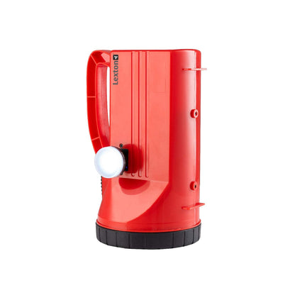 Lexton Thunder-R 5W Rechargeable Torch 4400mAh, Long Beam, Red, USB Kit