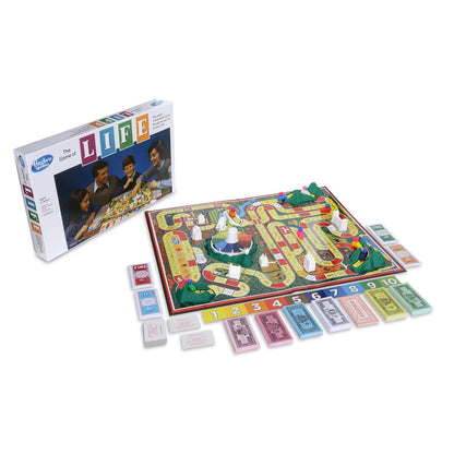 Hasbro Gaming - The Game of Life, perfect for families and kids aged 9+.