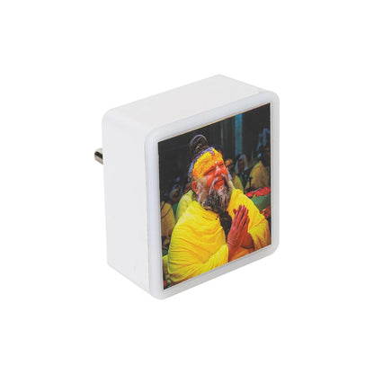Lexton Shri Premanand Ji Maharaj Night LED lamp for home and mandir.