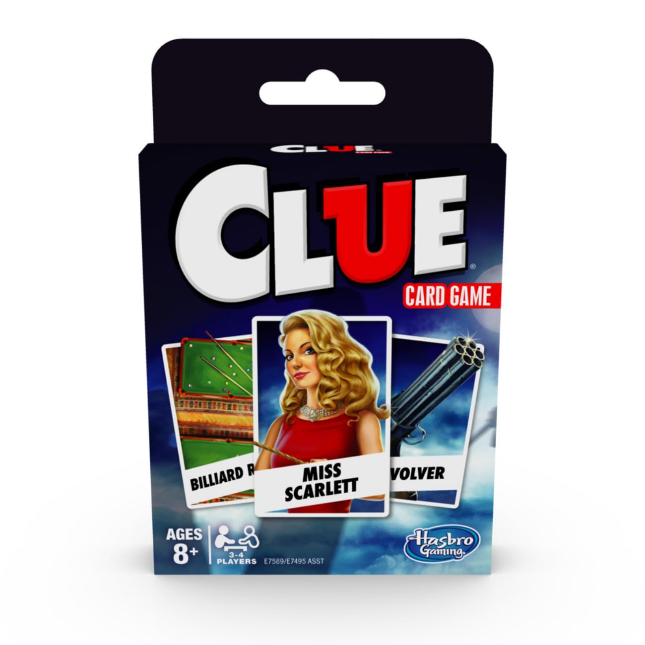 Hasbro Gaming - Clue Classic Card Game (Box Condition Damaged, Product Fine)