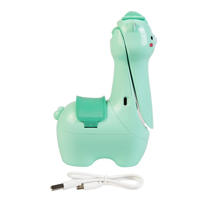 Lexton 10.5-Inch Alpaca Folding LED Table Lamp | Rechargeable Kids Study Lamp with Pen Holder