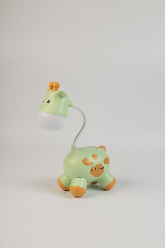 Lexton 9.5-Inch Giraffe LED Table Lamp | Rechargeable Kids Study & Reading Light