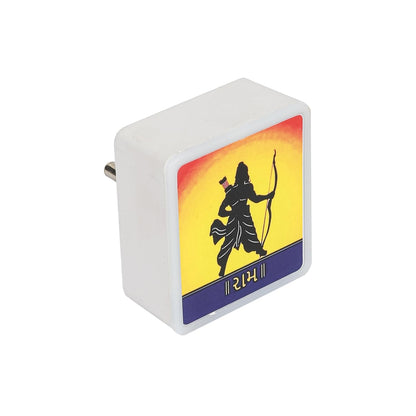 Lexton Ram Ji LED Night Lamp – Spiritual Ambiance, Warm White, 0.5W, Pack of 1
