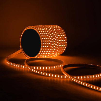 Lexton 10M Orange LED Rope Light with 1200 LEDs