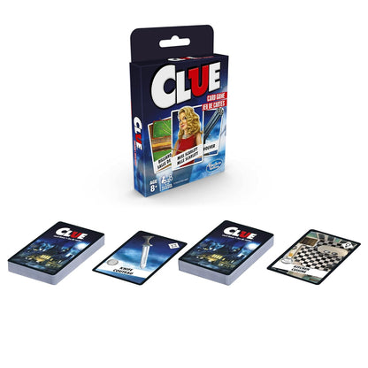 Hasbro Gaming - Clue Classic Card Game (Box Condition Damaged, Product Fine)