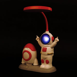 
                  
                    Lexton LED Study Table Lamp Astronaut Shaped for Kids | 180 Degree Adjustable Desk Lamps for Study Room |USB Warm Light LED Children Study Table Lamp | (Light Blue,Pack of 1)
                  
                