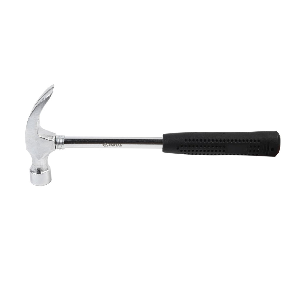 
                  
                    Spartan Curved Claw Hammer with Rubber Handle | Repair Hand working Claw Hammer for Masonry, Woodwork, Fittings for Home, DIY, Mechanic, Industrial & Professional
                  
                