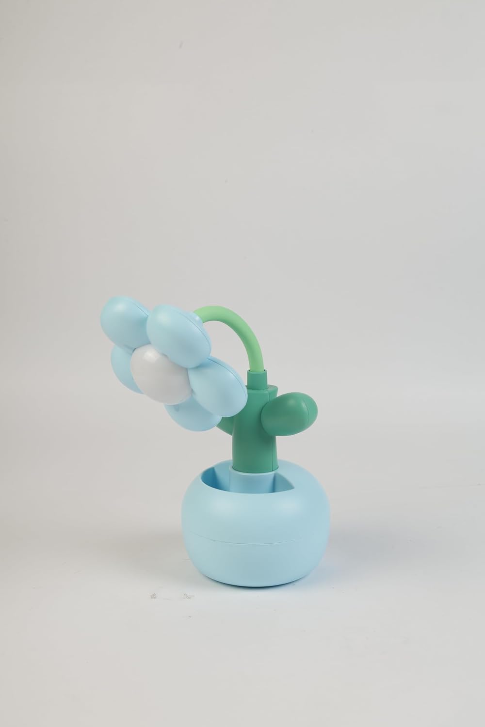 Lexton 9-Inch Flower LED Table Lamp with Pen Holder | Rechargeable Kids Study Light