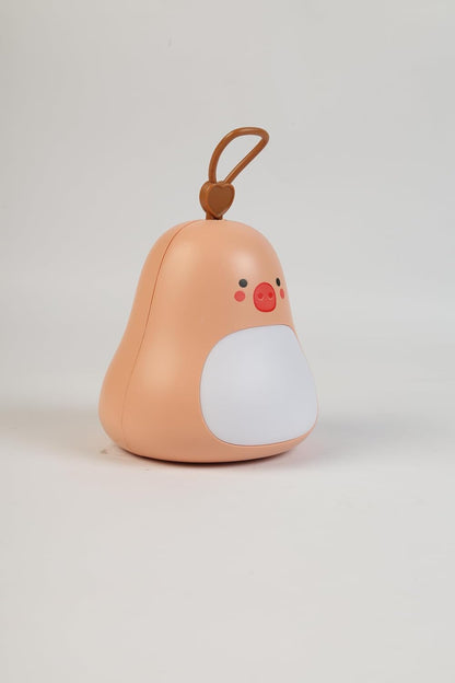Lexton 6-Inch Warm Baby Light – Portable USB Rechargeable Kids Night Lamp with 3 Brightness Levels