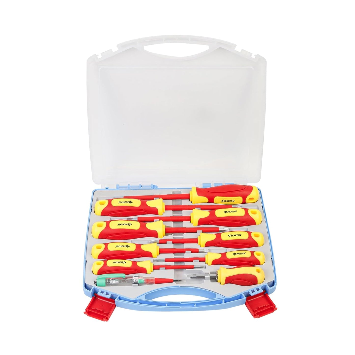 Spartan 10-in-1 Insulated Screwdriver Set for Electrical & DIY Repair