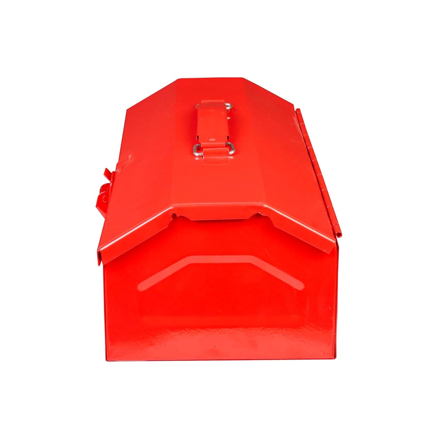 Spartan Metal Tool Box with Handle | Heavy Duty Red Toolbox