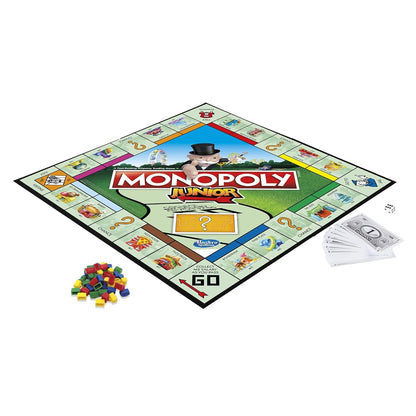 Monopoly Kid’s Junior Board Game – Fun and educational board game designed for kids aged 5 and above.