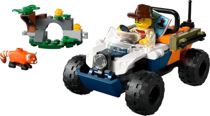 LEGO City Jungle Explorer ATV Red Panda Mission Toy 60424 for Kids (Box Condition Damaged, Product Fine)