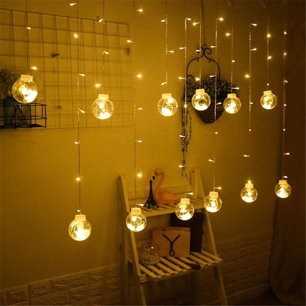 Lexton 8.2 Feet Wish Ball Curtain String Light