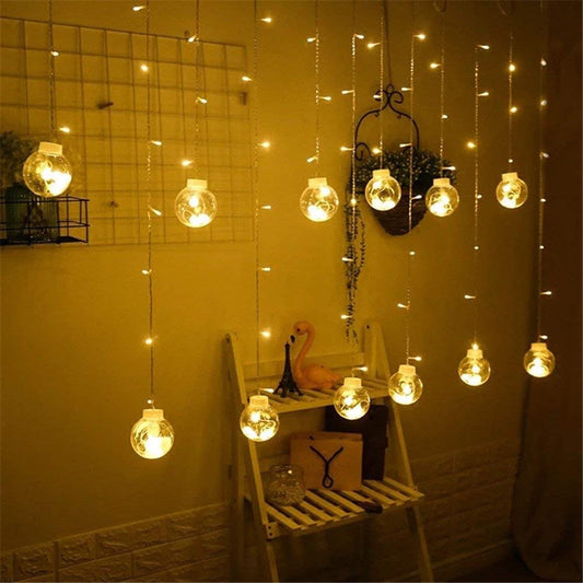 Lexton 8.2 Feet Wish Ball Curtain String Light