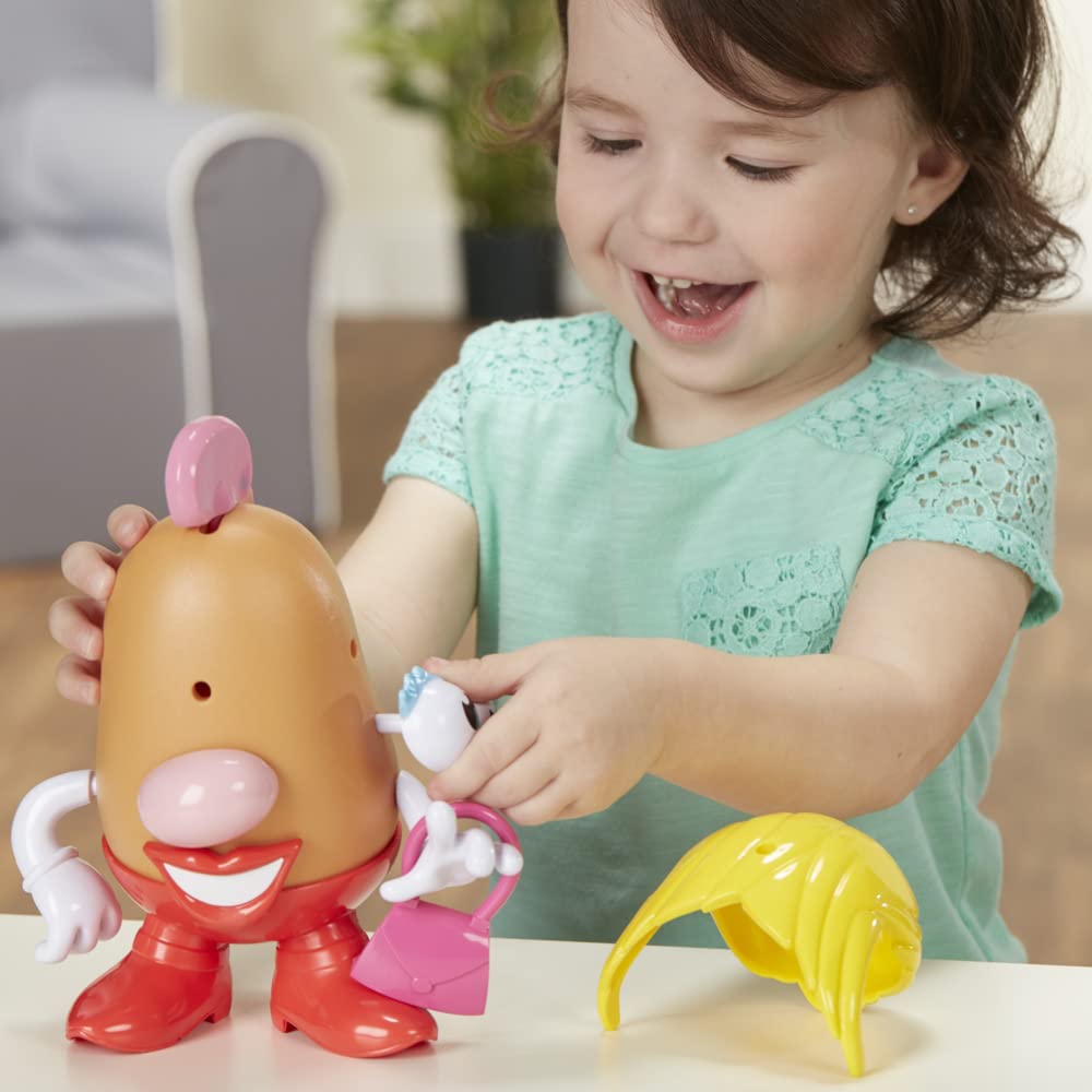 Mr. Potato Head Classic Toy for Kids 2+ Years, Funny Face Activity Set with 12 Parts & Pieces, Creative Preschool Play Gift